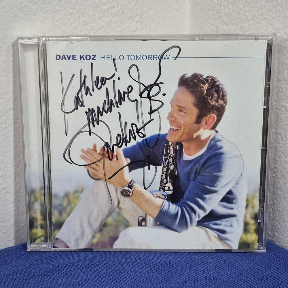 Dave Koz Autographed CD